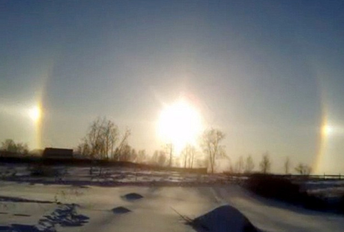Sửng sốt cảnh 3 mặt trời mọc cùng lúc ở Nga - 5