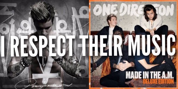 Album của 1D và Justin Bieber bị phát tán trên mạng