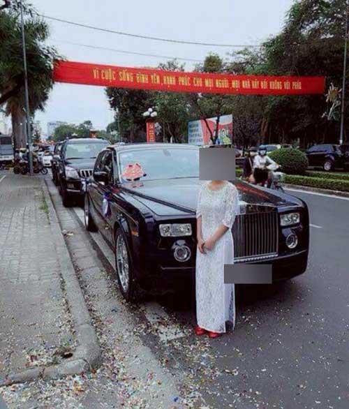 Cô dâu chú rể cổ đeo đầy vàng trong đám cưới toàn siêu xe ở Nam Định - Ảnh 6