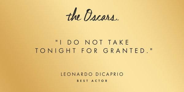 Oscar 2016: Leo DiCaprio chiến thắng Nam chính xuất sắc nhất - 6