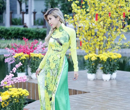 trang phap diu dang khoe sac voi ao dai hinh anh 3