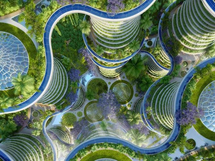 Kinh ngạc thiết kế công trình siêu xanh trong tương lai - 2