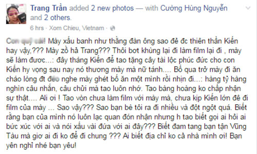 Nghệ sĩ Việt đau buồn trước sự ra đi ở tuổi 30 của phó đạo diễn Vừa đi vừa khóc - Ảnh 3.