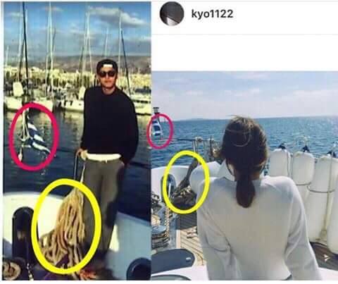 Lộ ảnh nghi vấn Song Joong Ki hẹn hò cùng Song Hye Kyo trên biển - Ảnh 1.
