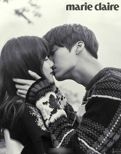 Ahn Jae Hyun trao nụ hôn nồng thắm cho Goo Hye Sun trước ngày cưới - Ảnh 3.
