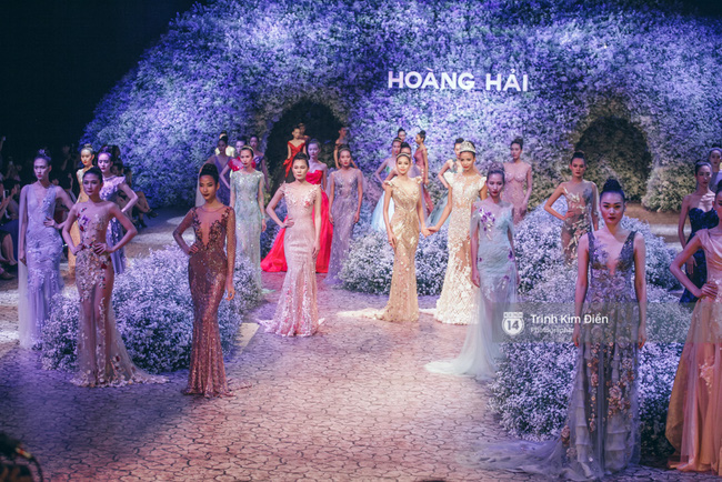 Kỳ Duyên, Phạm Hương đọ trình catwalk trong show thời trang cùng loạt mẫu đình đám - Ảnh 24.