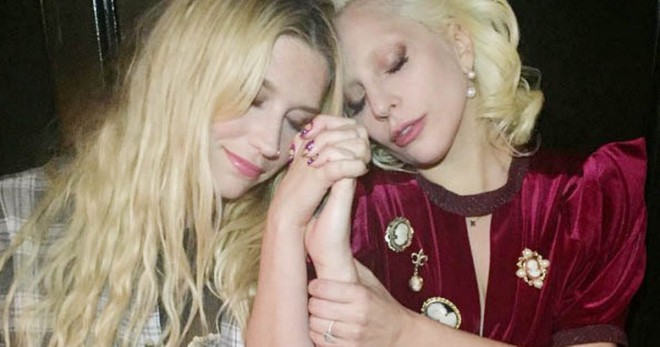 Kesha-and-Lady-Gaga-on-Instagram