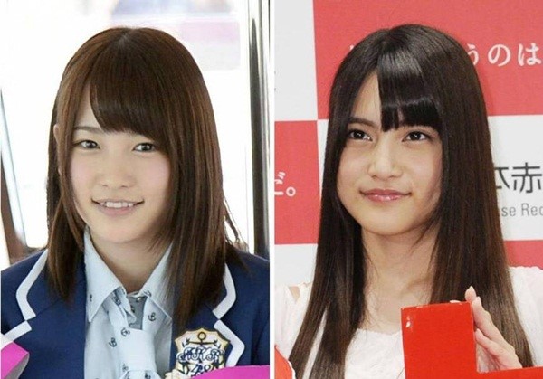 Hai nữ ca sĩ Nhật của AKB48 từng bị fan cuồng dùng cưa chém đứt tay. Ảnh: Sina.
