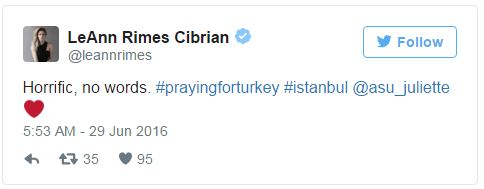 Hàng loạt sao thế giới kinh hoàng vì vụ khủng bố dã man ở Thổ Nhĩ Kỳ - Ảnh 10.