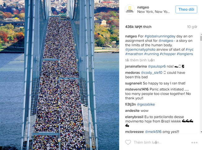 Nghẹt thở trước cảnh tượng 50.000 người chạy qua cây cầu nổi tiếng New York - Ảnh 2.