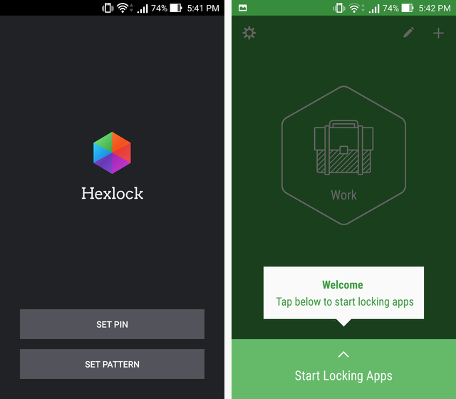 Khoa ung dung tren Android voi Hexlock