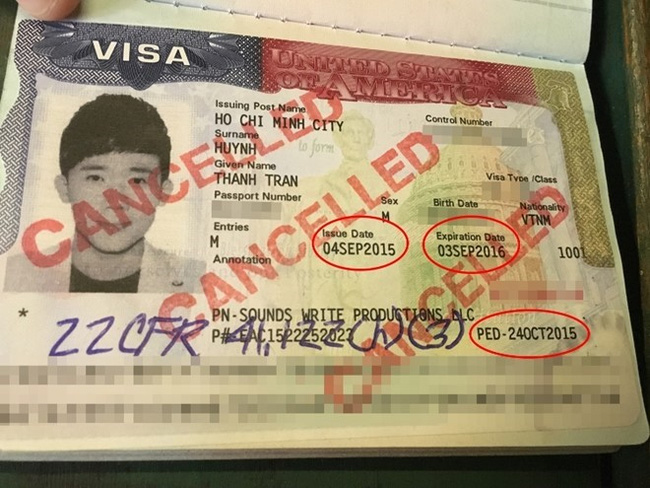 Không có sai sót trong visa của Trấn Thành - Ảnh 1.