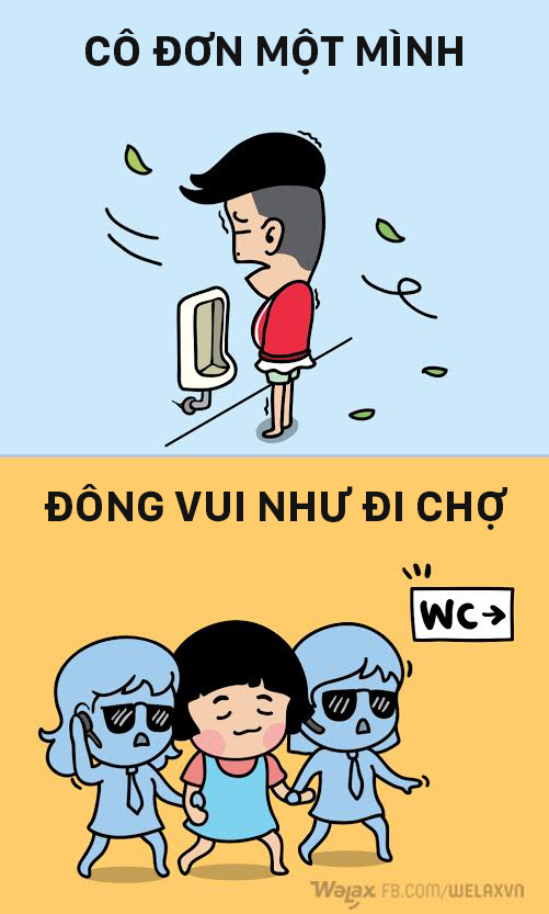 Tranh vui: Tụ tập theo nhóm, con trai - con gái khác nhau như thế nào? - Ảnh 10.