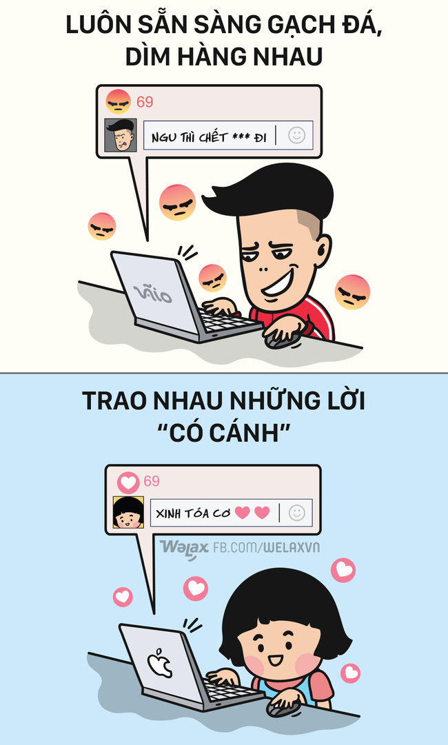 Tranh vui: Tụ tập theo nhóm, con trai - con gái khác nhau như thế nào? - Ảnh 9.