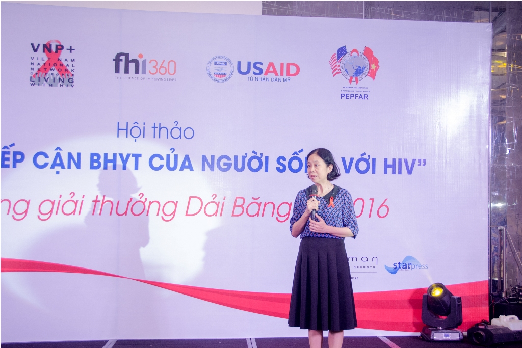 Bac si Tieu Thi Thu Van - Giam doc trung tam phong chong Aids TPHCM