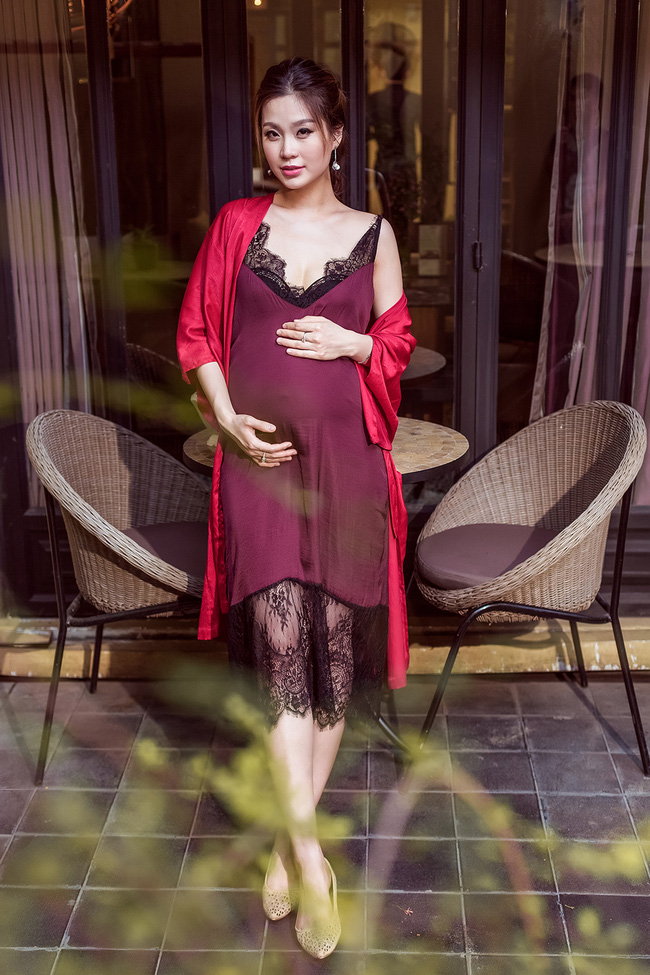 Không lùm xùm scandal, Á hậu Diễm Trang đang tận hưởng hạnh phúc khi mang thai ở tháng thứ 8 - Ảnh 4.