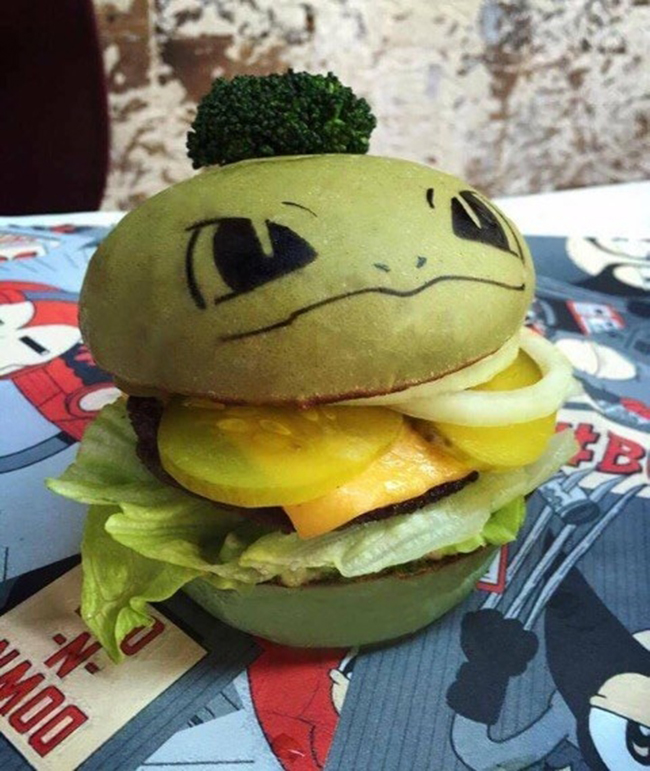 Không phải fan ruột, bạn cũng muốn thưởng thức đủ bộ hamburger Pokémon đã ngon lại còn đẹp - Ảnh 4.