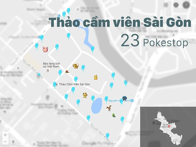Những địa điểm tập trung nhiều Pokemon nhất tại Việt Nam - Ảnh 9.