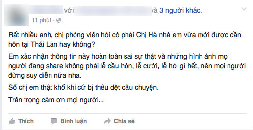 Sự thật thông tin Hồ Ngọc Hà được đại gia Chu Đăng Khoa cầu hôn - Ảnh 2.