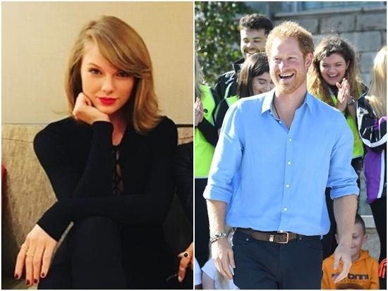 Taylor vừa chia tay Tom đã tán tỉnh Hoàng tử Harry?