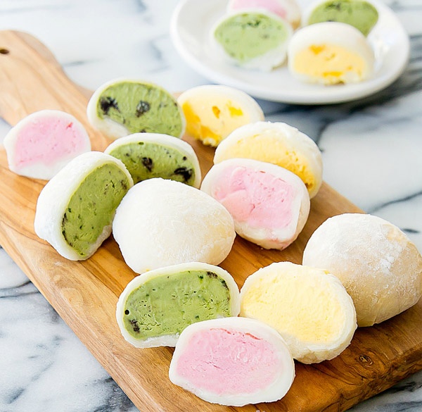 Tự làm bánh mochi kem đơn giản ngon hơn ngoài hàng