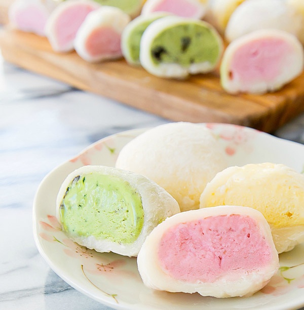 Tự làm bánh mochi kem đơn giản ngon hơn ngoài hàng