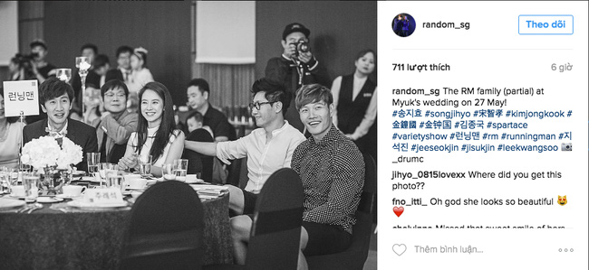 Hình ảnh 4 thành viên Running Man tại đám cưới Myuk PD bỗng được chia sẻ như vũ bão - Ảnh 5.