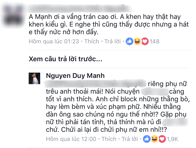 Cộng đồng mạng đổ rầm rầm trước những bình luận bá đạo của Duy Mạnh - Ảnh 9.