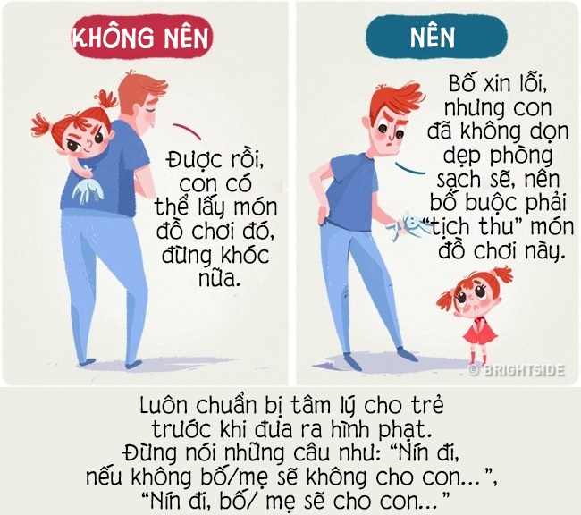 10 nguyen tac day con cua bo me thong thai