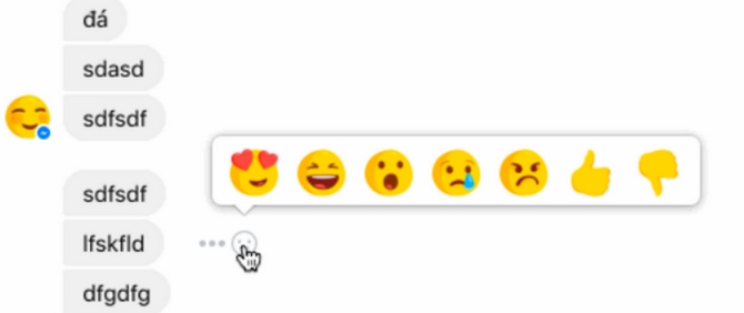 facebook thu nghiem nut dislike tren messenger