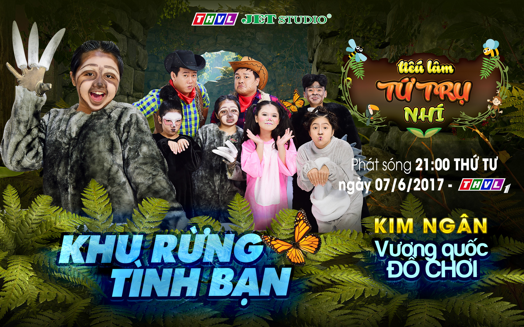 poster Kim Ngân - Khu rừng tình bạn - VQ Đồ chơi