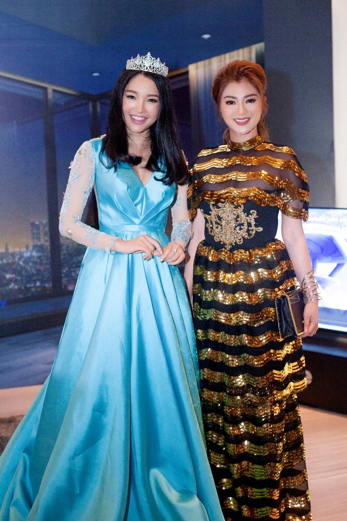 Á hậu Siêu tài năng Thế giới 2017 Lương Thái Trân rạng ngời vẻ đẹp vương hậu trên thảm xanh tvBlue