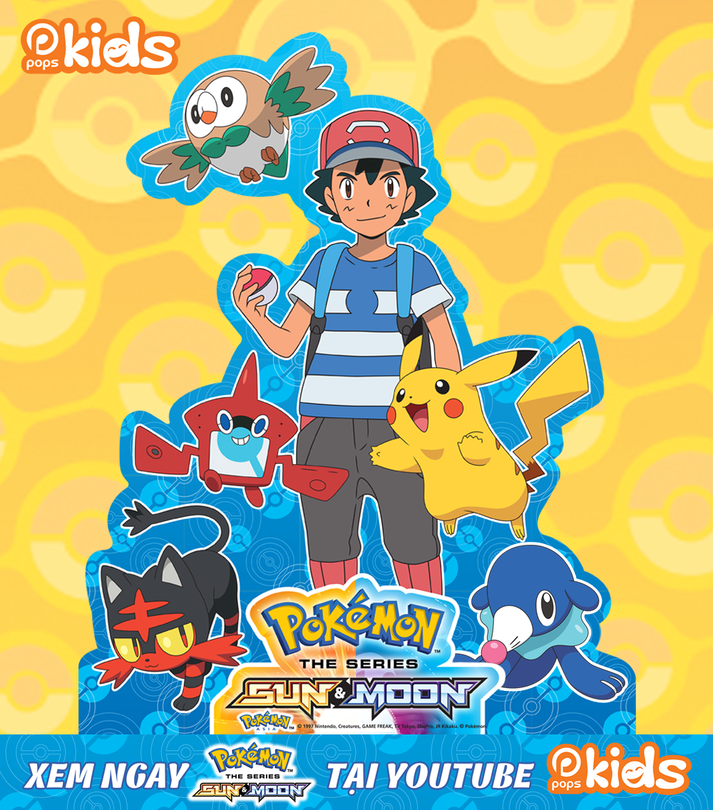 Poster Pokemon Sun & Moon