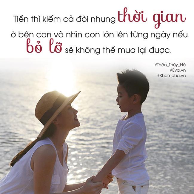 Mẹ đơn thân Thân Thuý Hà: &#34;Phim lúc nào cũng có để đóng, nhưng con chỉ có một mà thôi&#34; - 2