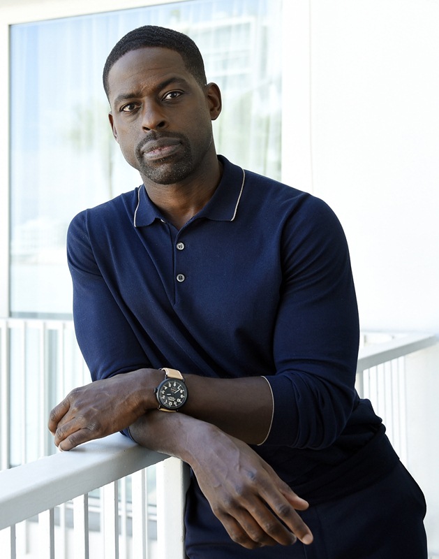 Actor Sterling K. Brown, a cast member in the NBC series "This Is Us," poses for a portrait during the 2017 Television Critics Association Summer Press Tour at the Beverly Hilton on Thursday, Aug. 3, 2017, in Beverly Hills, Calif. (Photo by Chris PizzelloInvision/AP)
