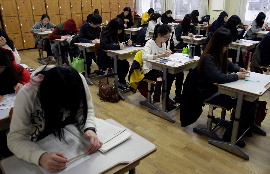 Học sinh Hàn Quốc trước ngày căng thẳng nhất trong 'năm địa ngục' - 6