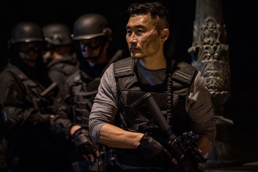 Daniel Dae Kim stars as 'Ben Daimio' in Hellboy.  Photo Credit: Mark Rogers.