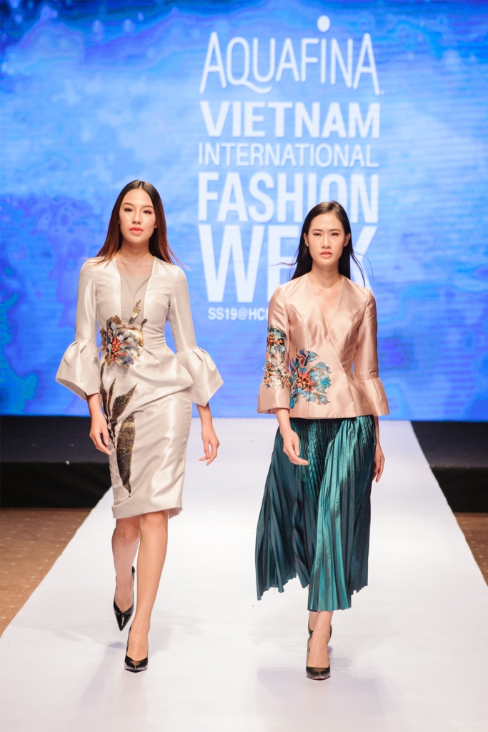 Các thiết kế nhá hàng tại họp báo AVIFW SS2019