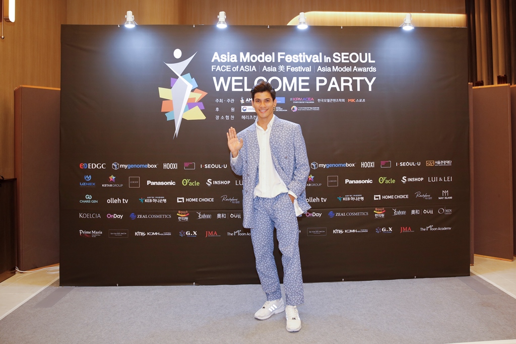 Tôn Tuấn Kiệt tại Welcome party của Asia Model Festival