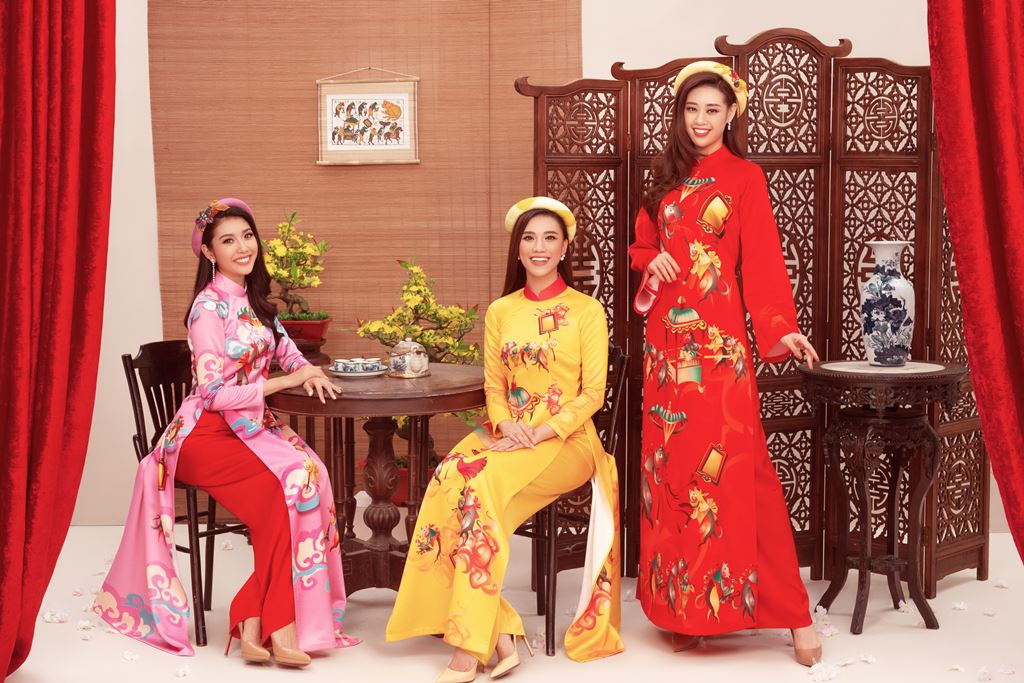 Top 3 Hoa Hau Hoan Vu Viet Nam 2019_Ao dai by Thuy Nguyen (3)