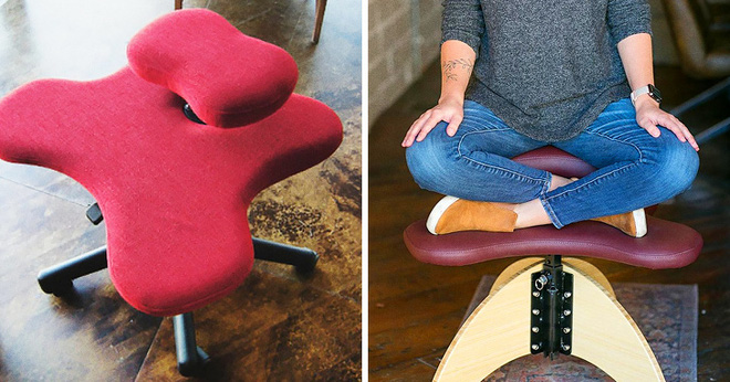 Soul Seat: Chiếc ghế đa-zi-năng cho người thích ngồi xổm, bắt chéo chân và... quỳ - Ảnh 1.