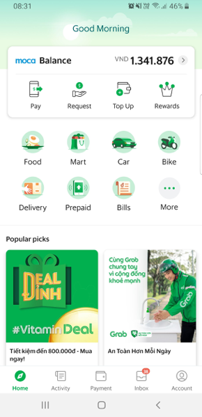 GrabMart 1 Grab triển khai thử nghiệm GrabMart tại TP.HCM