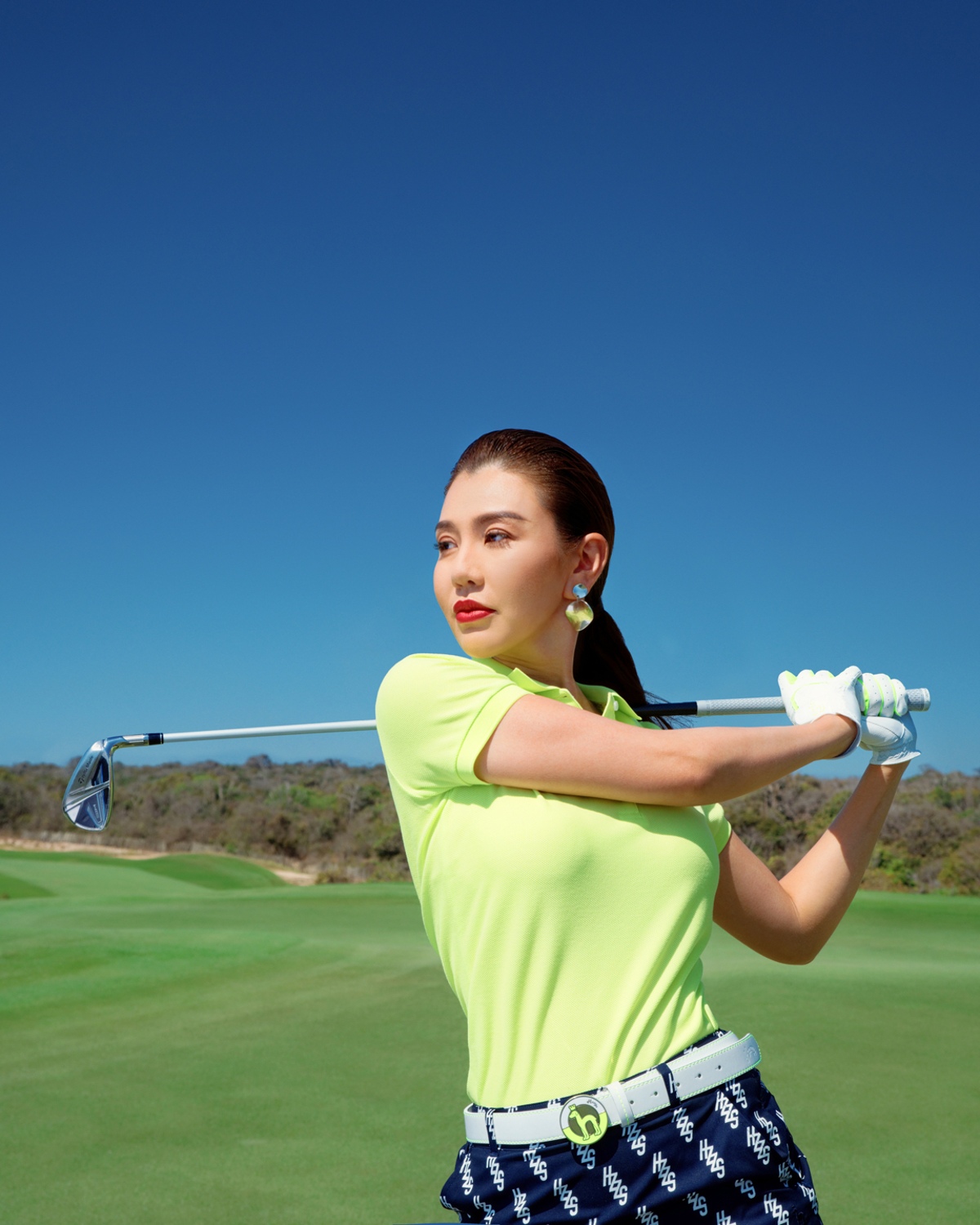 IMG 2806 Á hoàng Golf Queen Hải Anh khoe vẻ đẹp tươi trẻ trong trang phục Golf