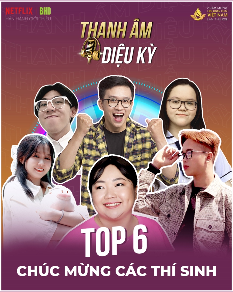 Top 6 Thí Sinh Vào Chung Kết