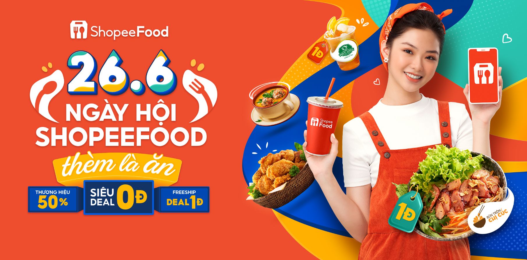 Hình 1 Ngày hội ShopeeFood đã đến: Thèm là ăn, không lo đau ví