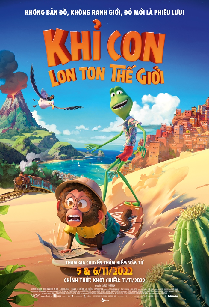 Main Poster - Khỉ Con Lon Ton Thế Giới