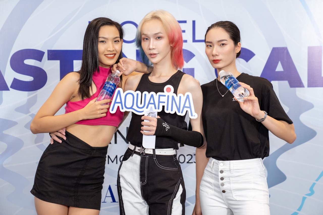 11. Tú Anh, Vio Hồ cùng Thu Huyền tại buổi Casting Model của Aquafina Vietnam International Fashion Week 2023 lớn